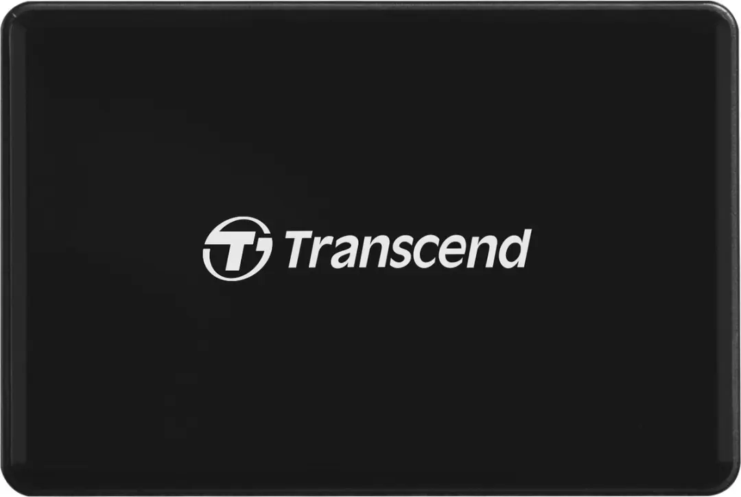 Transcend TS-RDC8K2 USB-C Geheugenkaartlezer - 128GB - Zwart
