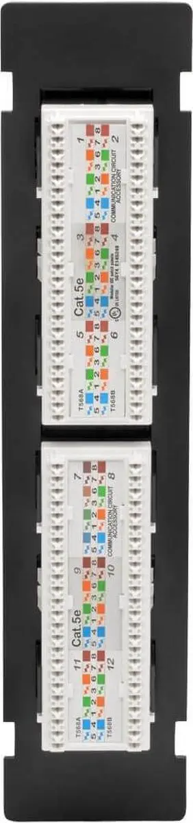Tripp Lite N050-P12 Patch Paneel - Zwart