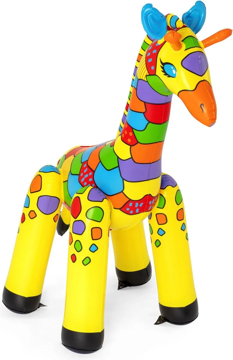 Bestway Girafsproeier Jumbo 142x104x198cm - Meerkleurig