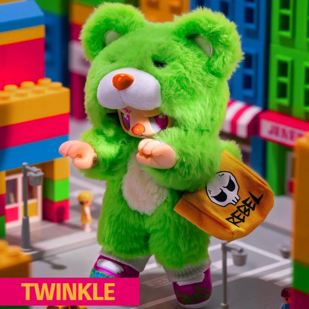 Rebel Bear Blind Box 'Find a Bag' Verzamelfiguren - Multikleur CHSW40360