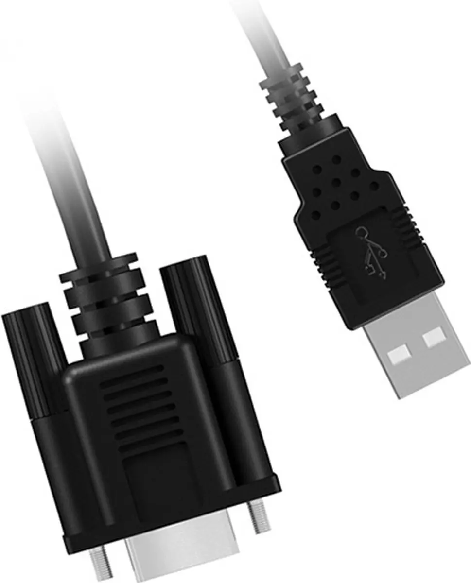 Icy Box IB-AC512 VGA Audio HDMI Adapter - Zwart