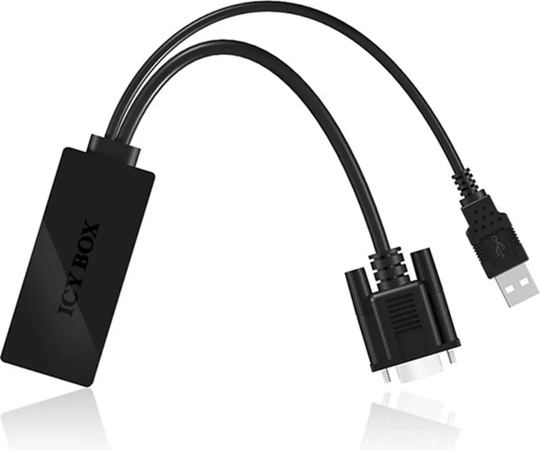 Icy Box IB-AC512 VGA Audio HDMI Adapter