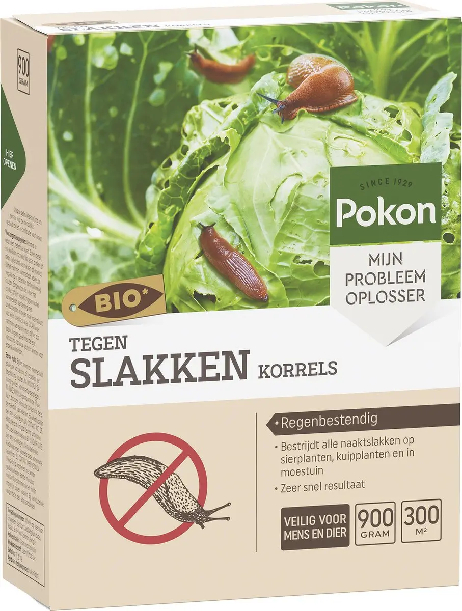 Pokon Bio Tegen Slakken Korrels 900g