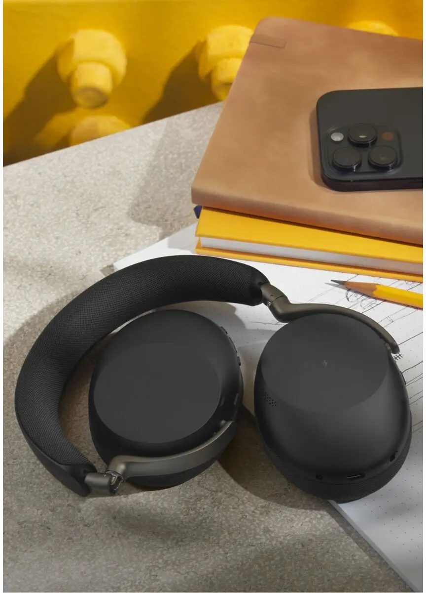 Jabra Evolve3 85 UC USB-A - Zwart - met laadpad - afbeelding 6 van 6