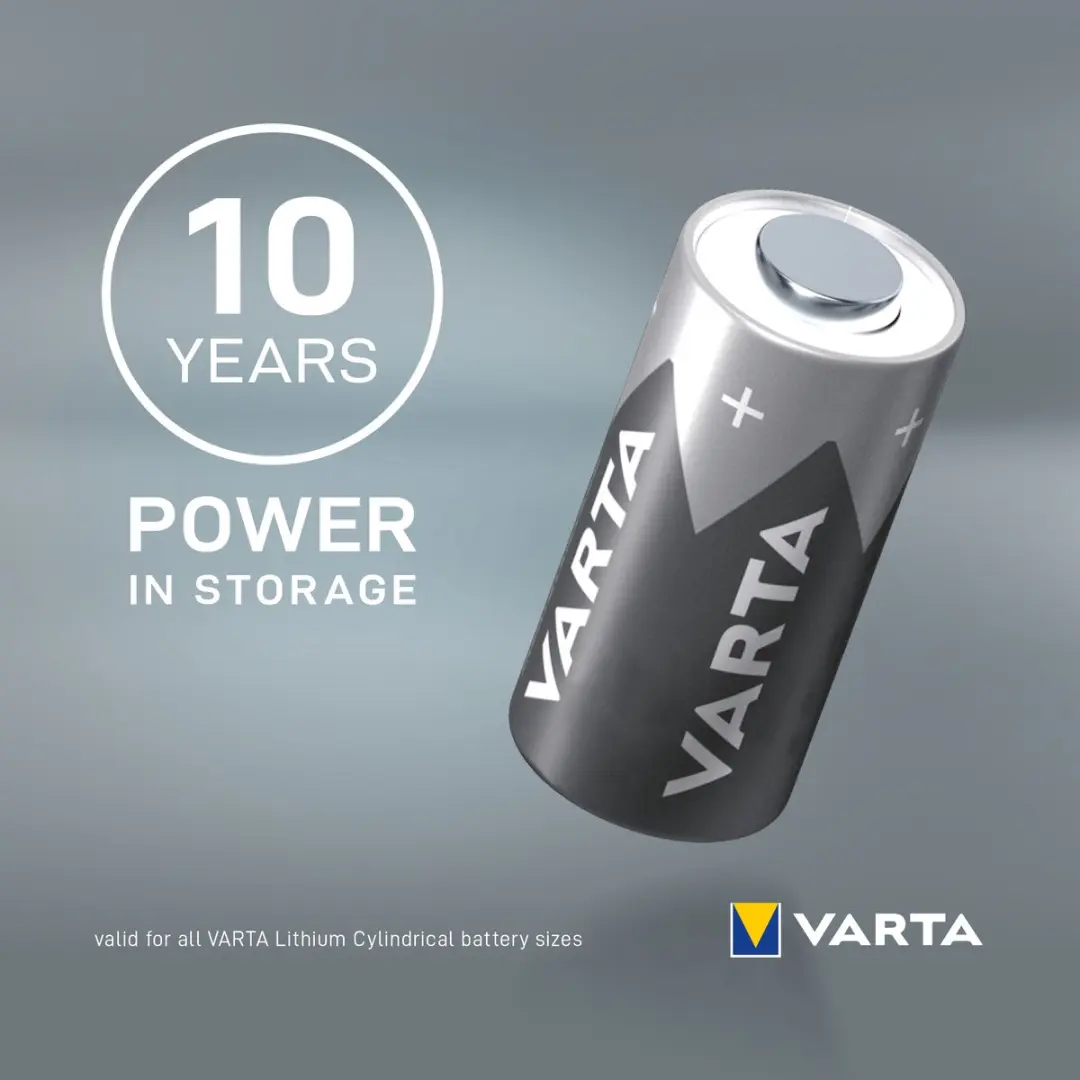 Varta CR-P2 Lithium Cilindrische Batterij 1600mAh