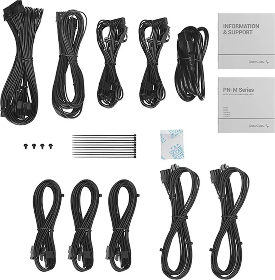 DeepCool PN650M Voeding 650W - ATX - Zwart