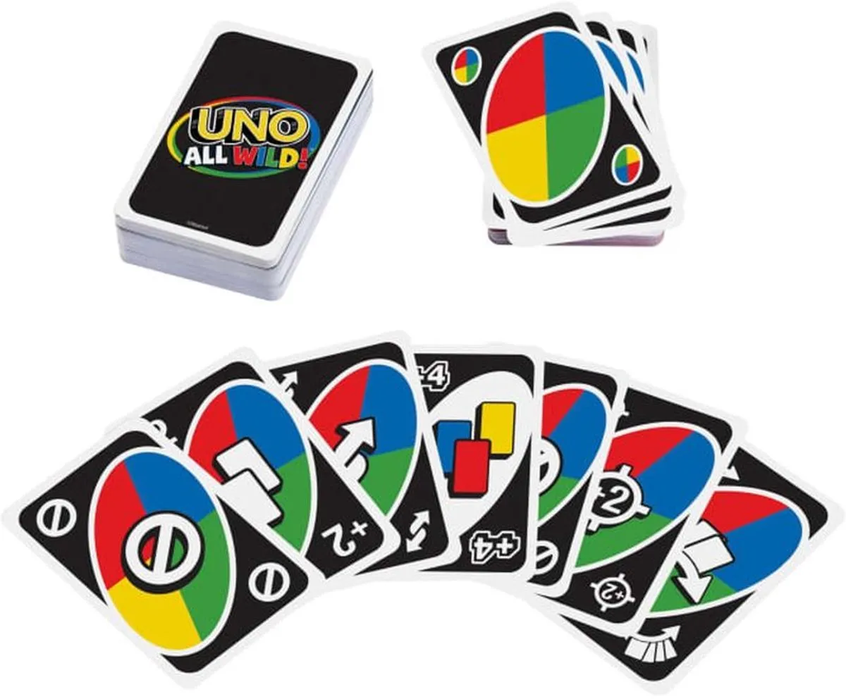 Mattel Games UNO All Wild Kaartspel - HHL33