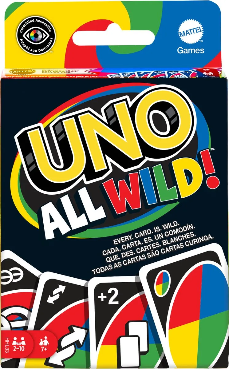 Mattel Games UNO All Wild Kaartspel - HHL33