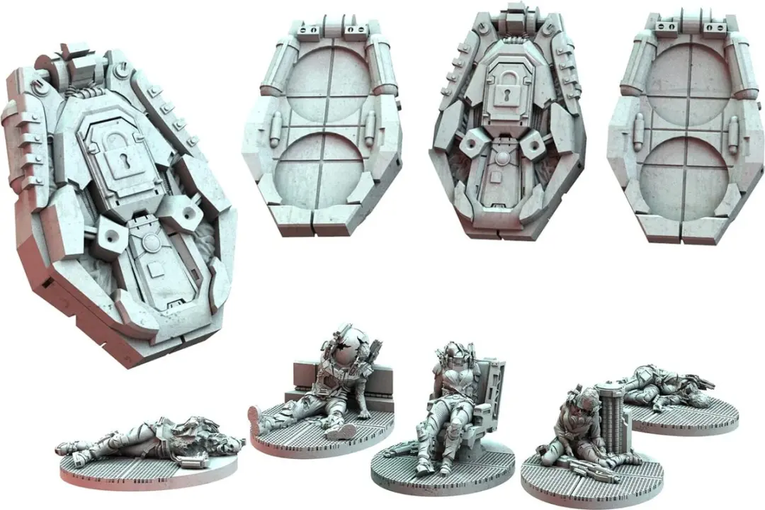 Awaken Realms Nemesis Terrain Expansion AWR-NEM006 - Bordspeluitbreiding