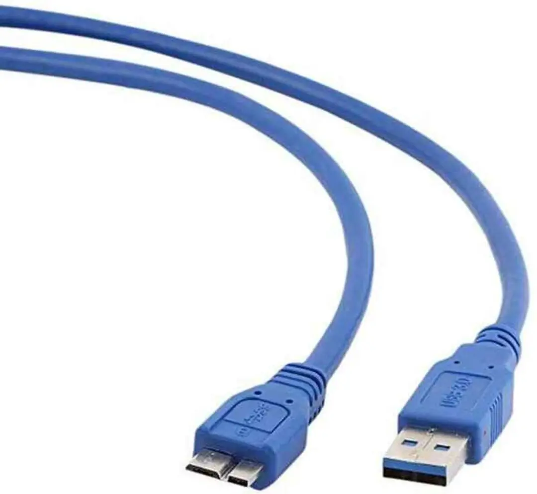 Cablexpert CCP-mUSB3-AMBM-0.5M Oplaadkabel USB 3.0 - Blauw