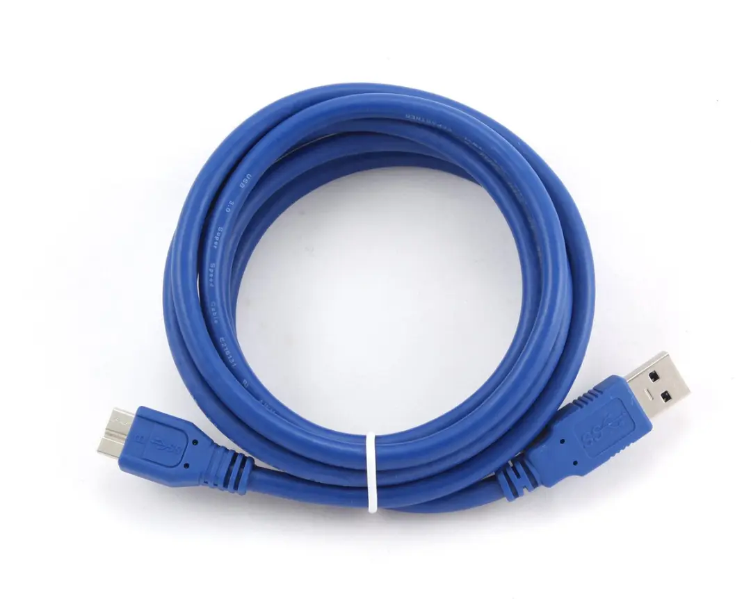 Cablexpert CCP-mUSB3-AMBM-0.5M Oplaadkabel USB 3.0 - Blauw