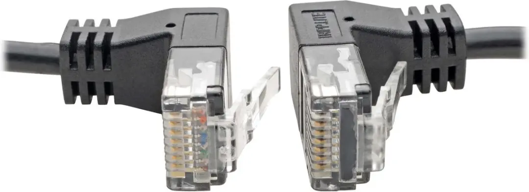 Tripp Lite N201-SR2-BK Netwerkkabel Cat6 0,6m - Zwart