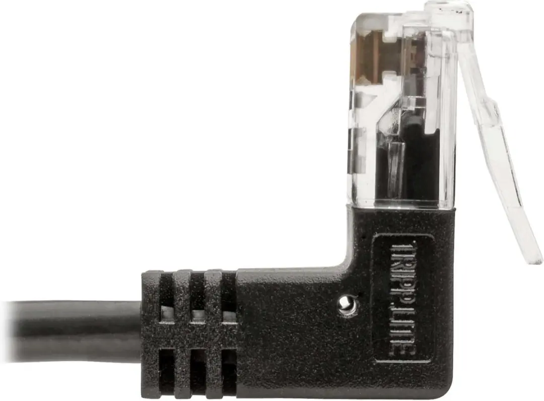 Tripp Lite N201-SR2-BK Netwerkkabel Cat6 0,6m - Zwart