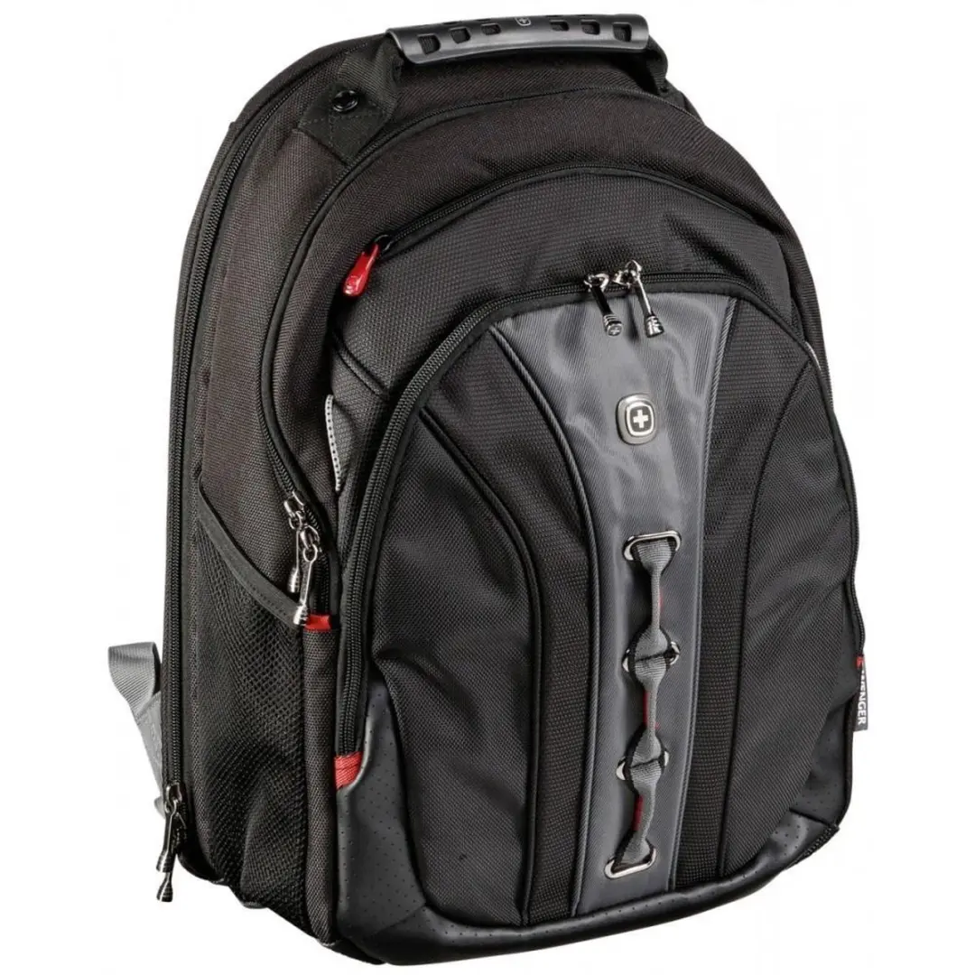 Wenger Legacy 16 Rugzak 600631 - 11 Vakken - Zwart/Grijs