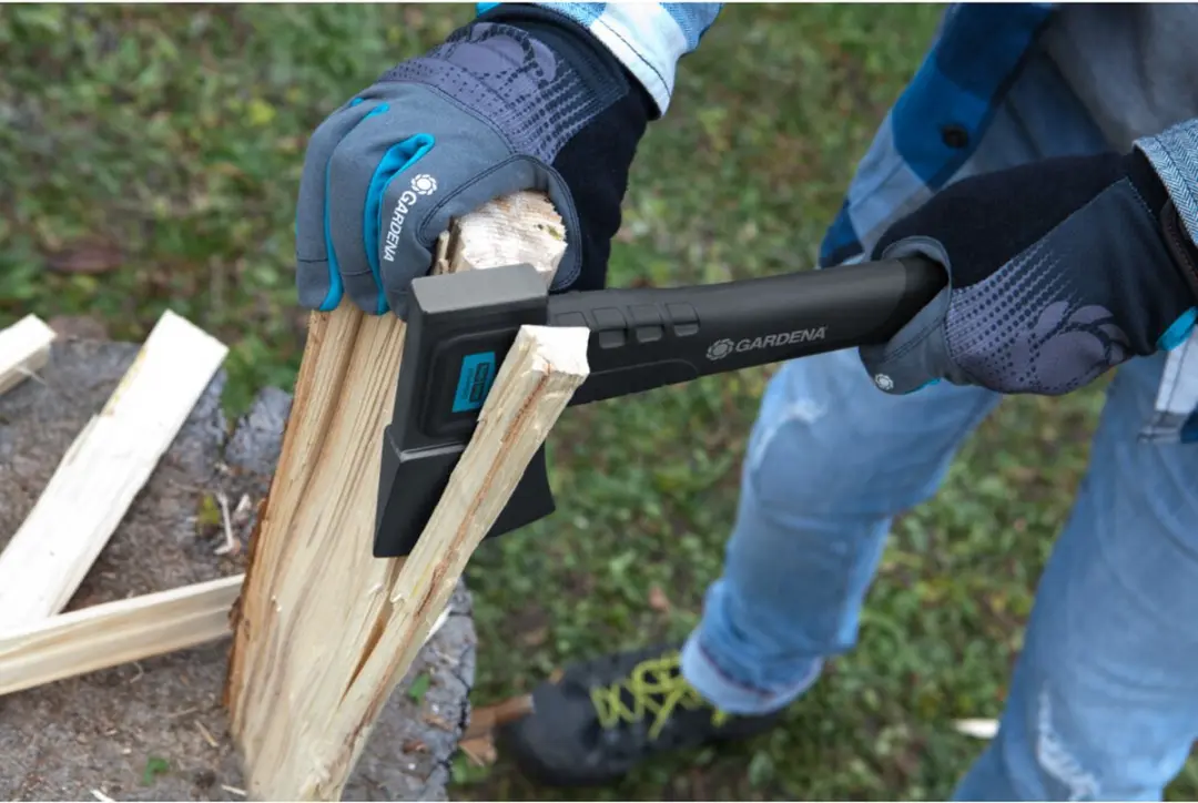Gardena Werkhandschoenen Maat L - Grijs/Zwart/Blauw - afbeelding 6 van 6
