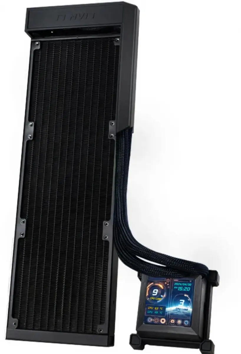 Lian Li Hydroshift LCD 360N Processor Koeler