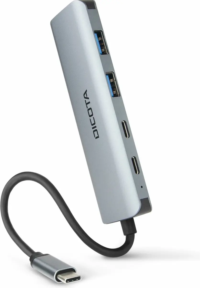 Dicota D32061 USB-C Interface Hub 10Gbps - Zilver