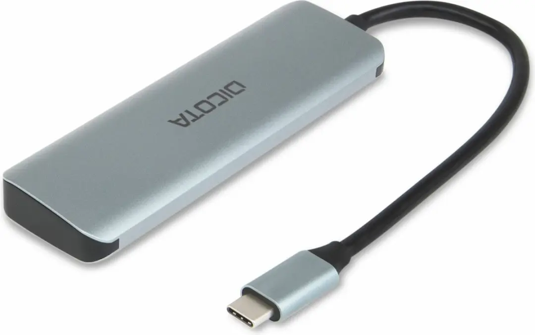 Dicota D32061 USB-C Interface Hub 10Gbps - Zilver
