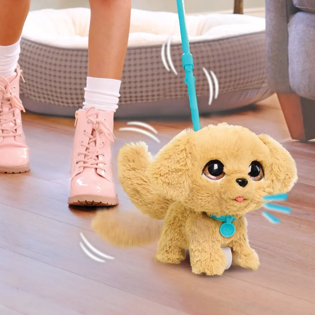Hasbro FurReal WagaLots Golden Retriever - Bruin - afbeelding 6 van 6