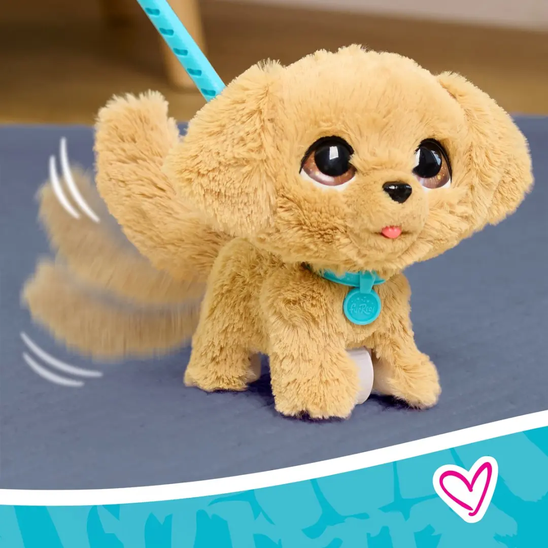 Hasbro FurReal WagaLots Golden Retriever - Bruin