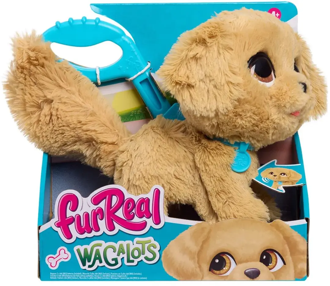Hasbro FurReal WagaLots Golden Retriever - Bruin