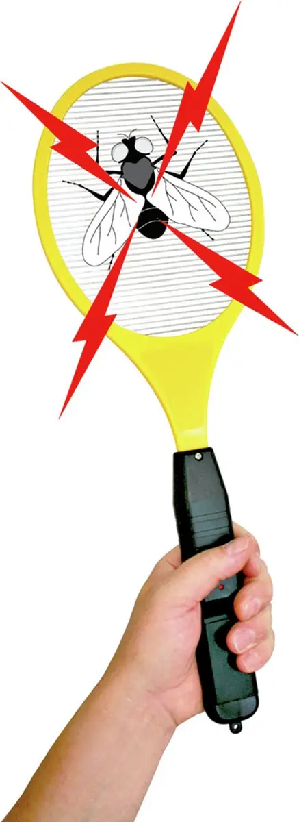 HGX Elektrische Vliegenmepper - Geel