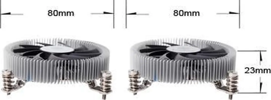 SilverStone Nitrogon NT07-115X CPU-koeler - Zwart/Grijs