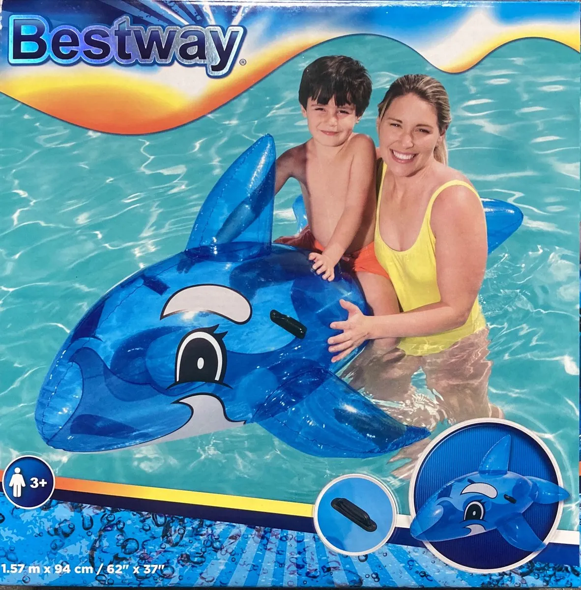 Bestway Ride-on Walvis Blauw - MPN 41037