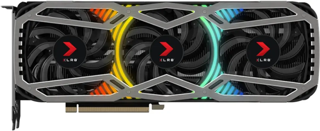 PNY GeForce RTX 3070Ti VCG3070T8TFXPPB Grafische Kaart - Grijs/Zwart