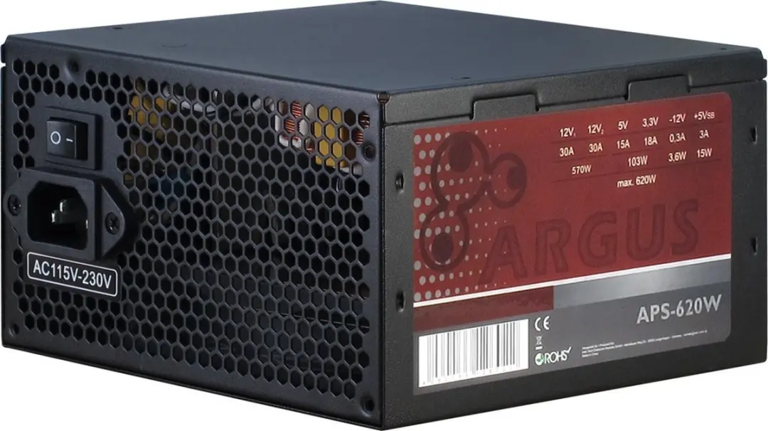 Inter-Tech Argus APS 88882118 Voeding 620W