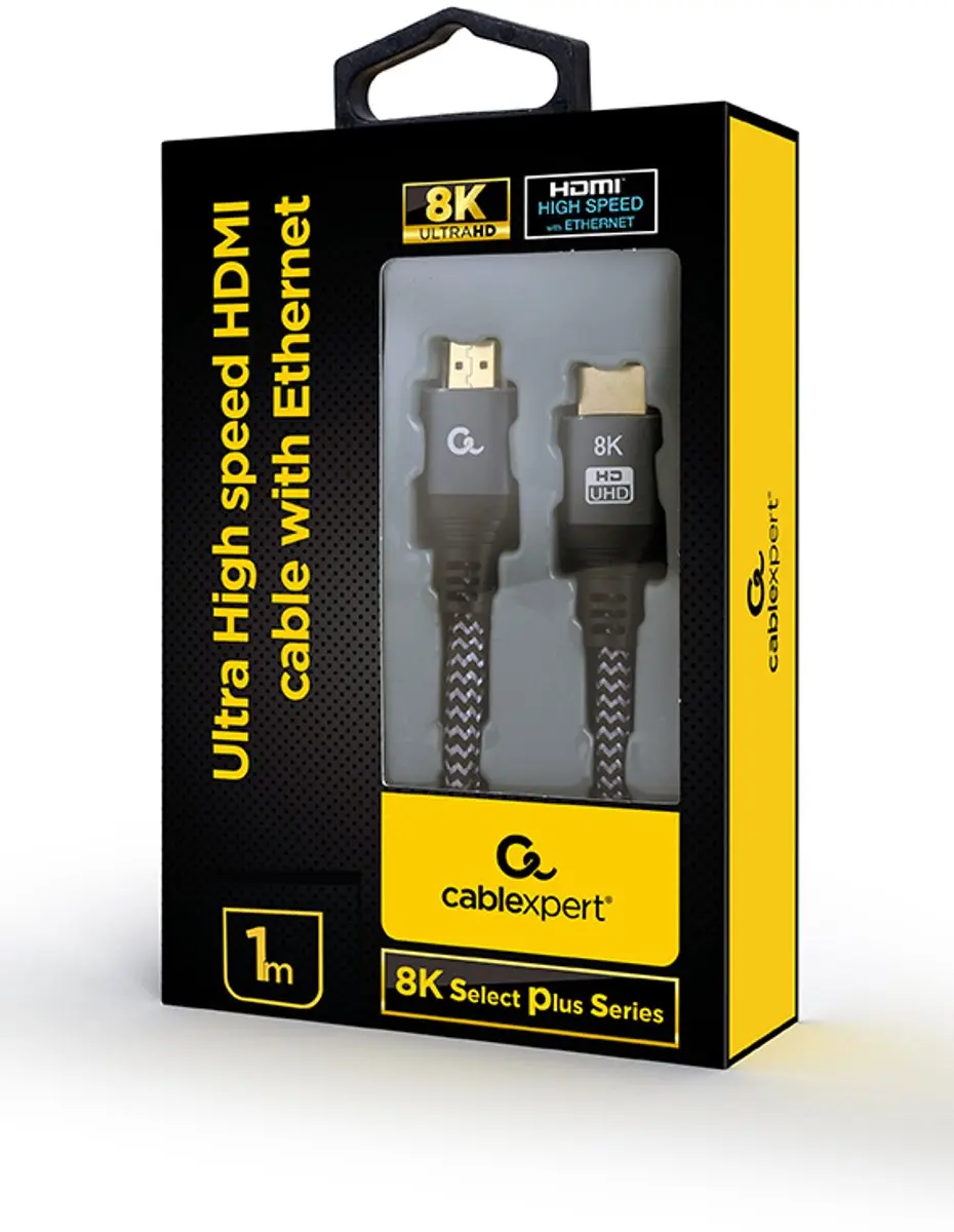 Cablexpert CCB-HDMI8K-1M HDMI Kabel 8K 2.1 - 1m - Grijs