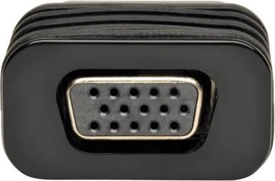 Tripp Lite P137-000-VGA DisplayPort naar VGA Adapter - Zwart