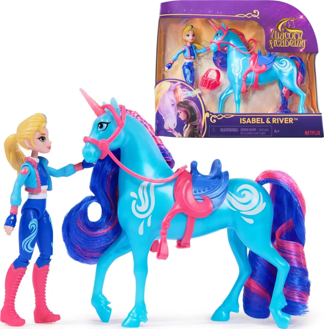 Unicorn Academy Pop Isabel & River Speelfigurenset