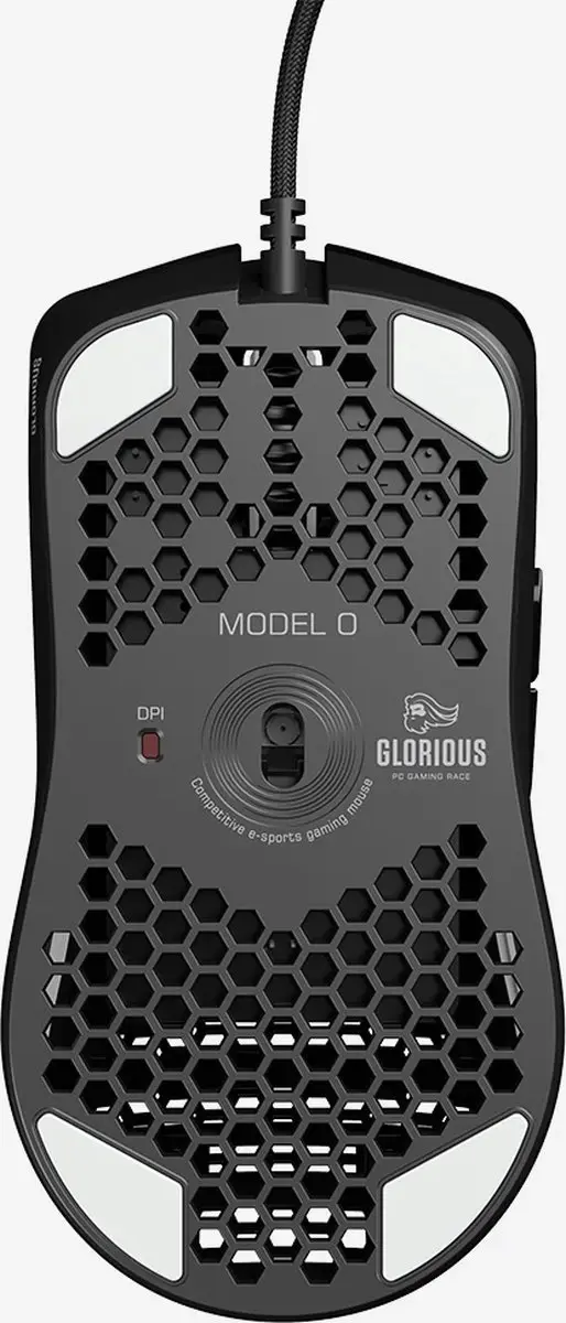 Glorious Model O- Muis - 3200 DPI - Rechtshandig - Mat Zwart - afbeelding 6 van 6