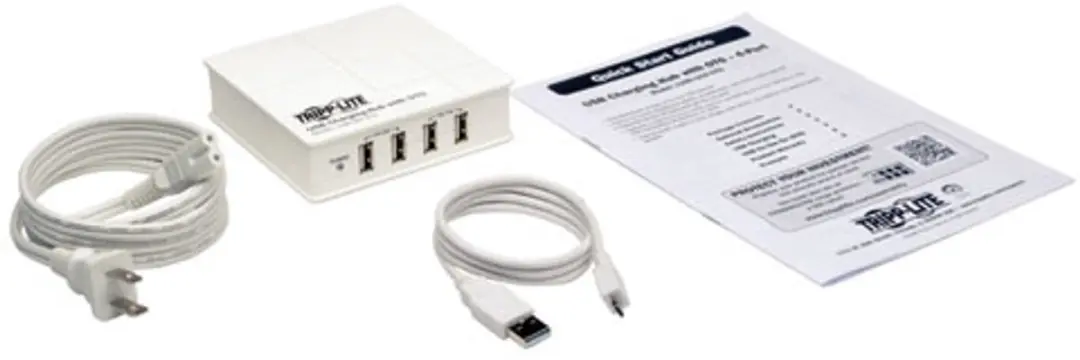 Tripp Lite U280-004-OTG Oplader Mobiele Apparatuur - Wit
