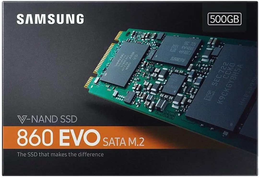 Samsung 860 EVO MZ-N6E500 M.2 SSD - 500GB
