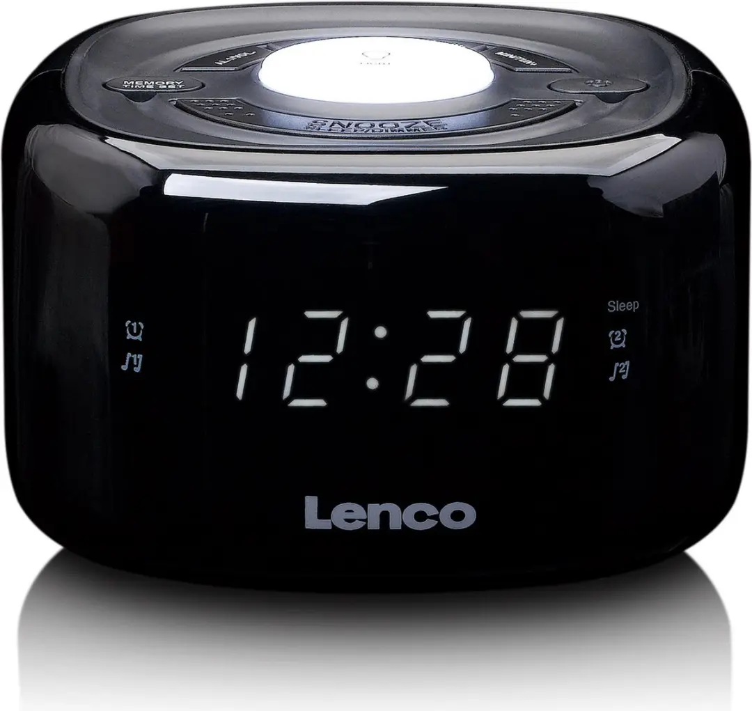 Lenco CR-12BK Wekkerradio