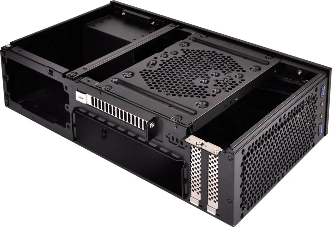 SilverStone SST-ML09B ATX Behuizing - 6x 2.5" + 1x 3.5"