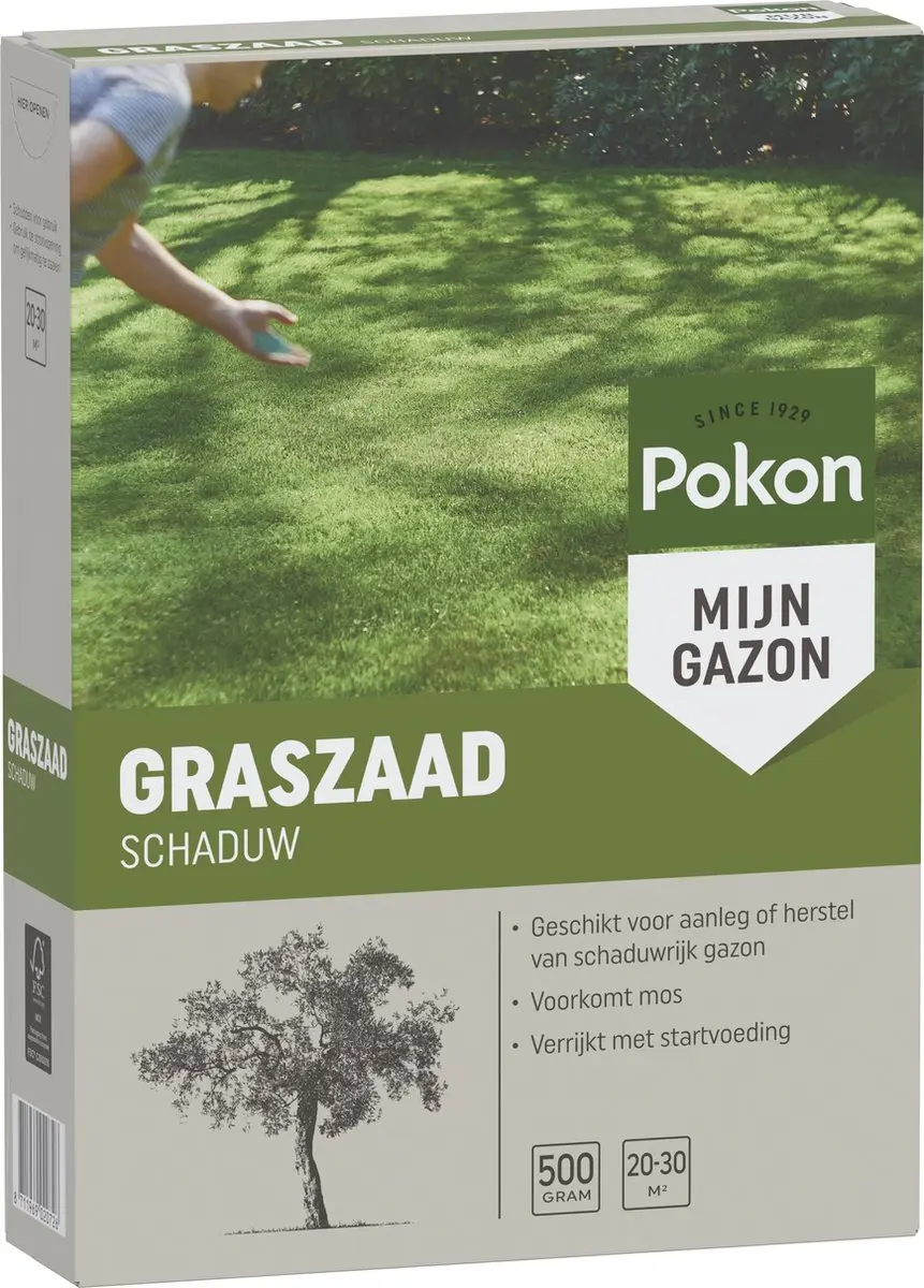 Pokon Graszaad Schaduw 500g - 20-30m²