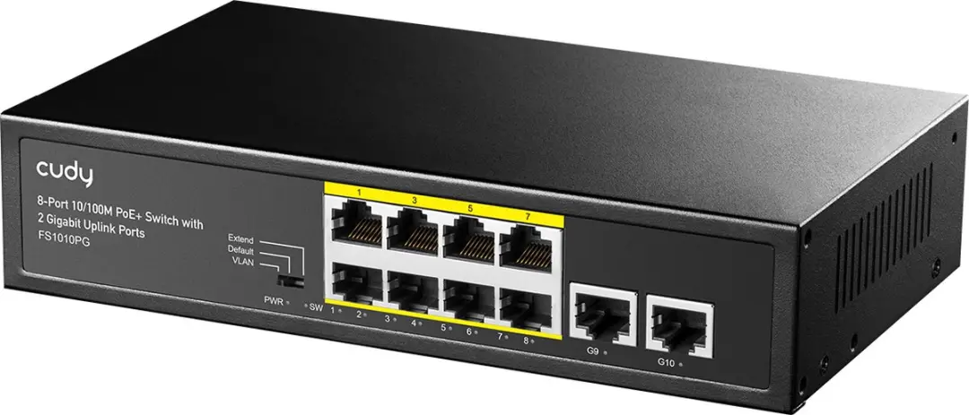 Cudy FS1010PG 8-poorts PoE+ Switch
