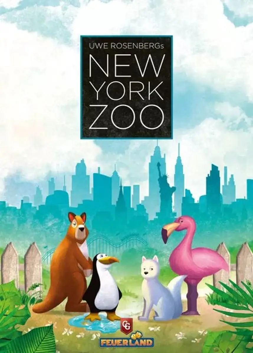 New York Zoo Bordspel WGG2101 - 1-5 Spelers