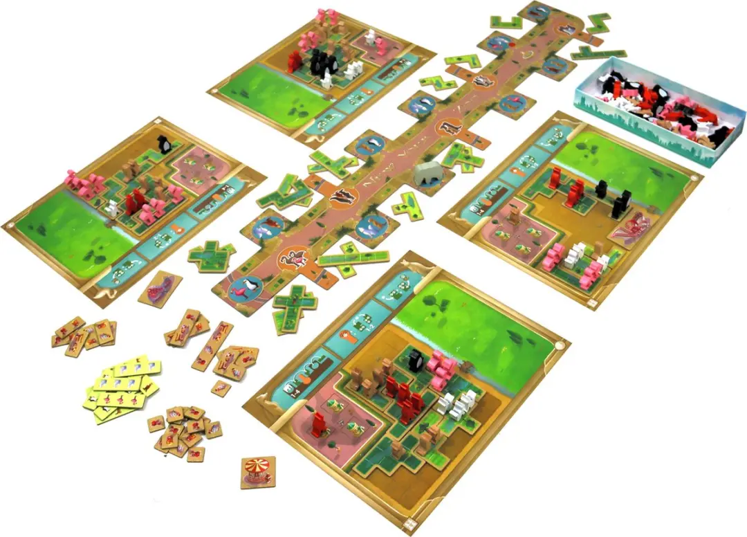 New York Zoo Bordspel WGG2101 - 1-5 Spelers