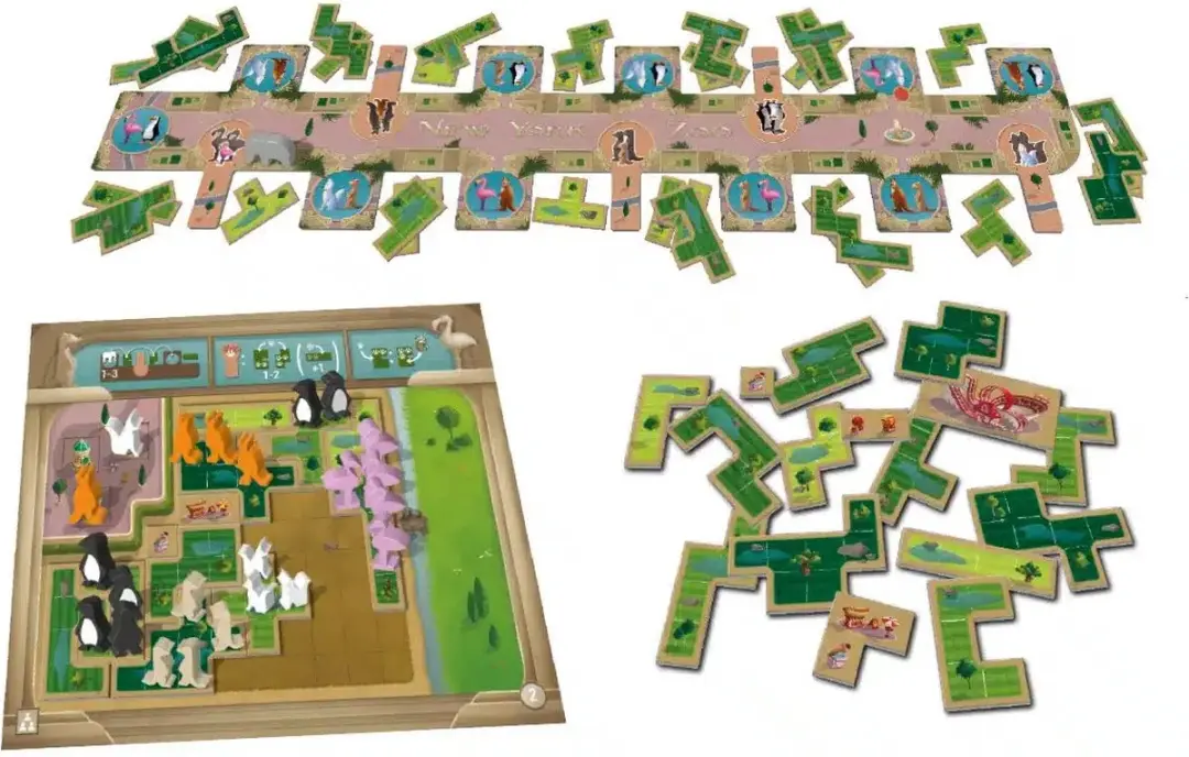 New York Zoo Bordspel WGG2101 - 1-5 Spelers