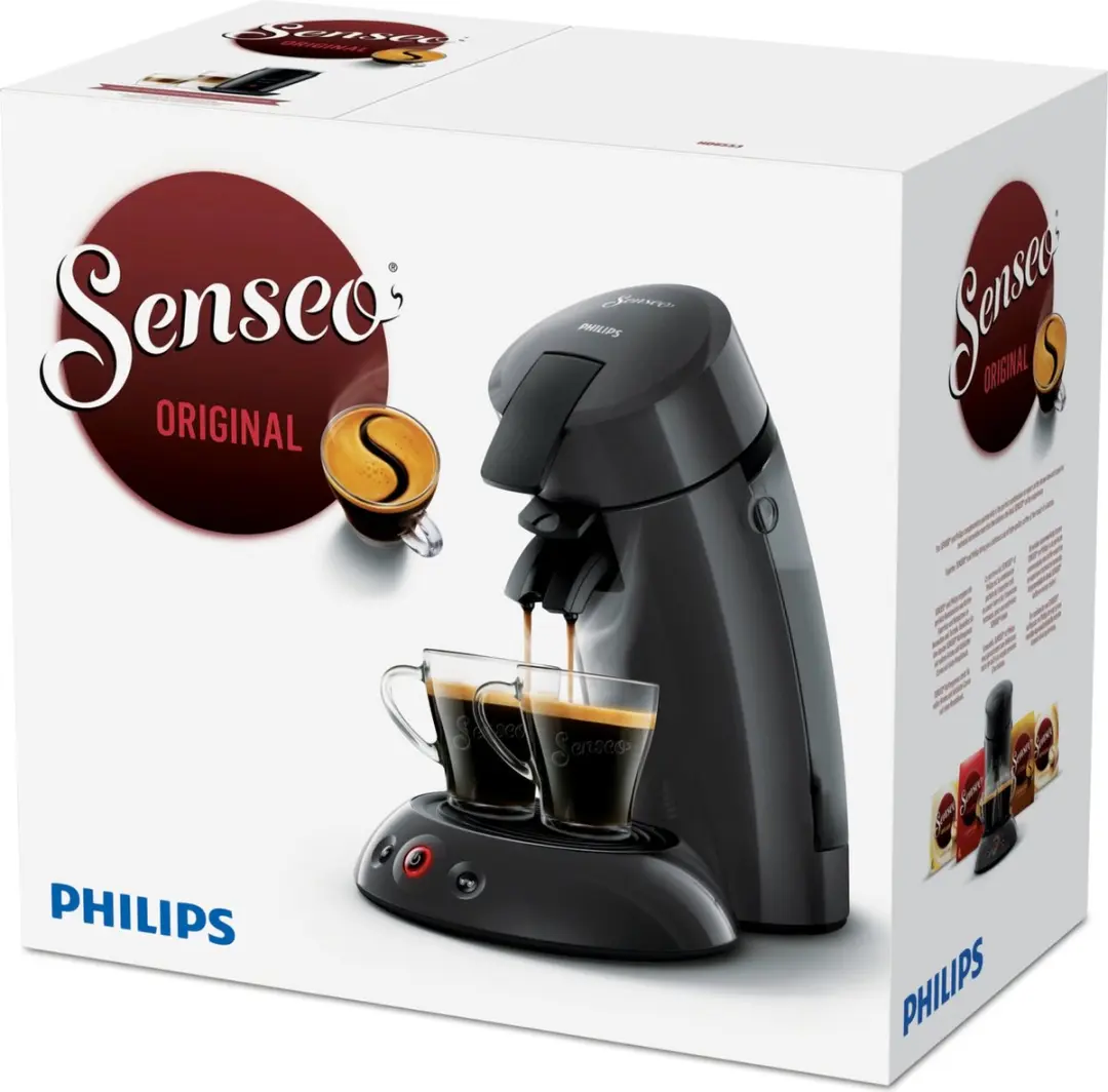 Philips Senseo 6553/50 Koffiepadmachine - 2 Kopjes - Zwart