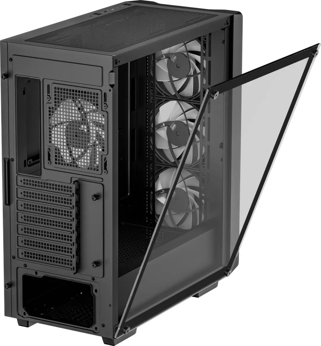 DeepCool CC560 V2 Mid-Tower Behuizing - Zwart