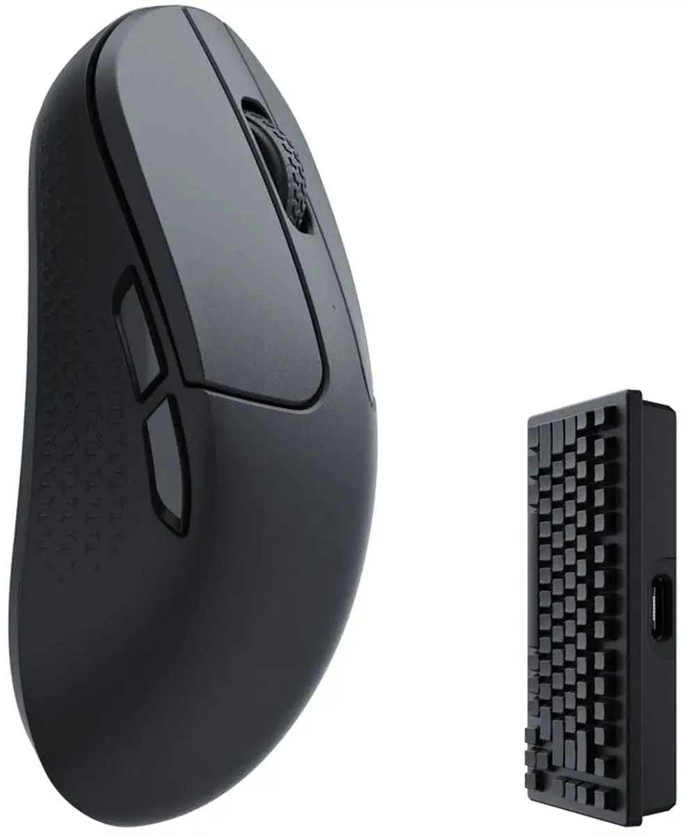 Keychron M3 Lite M3-A71 Draadloze Muis - Zwart