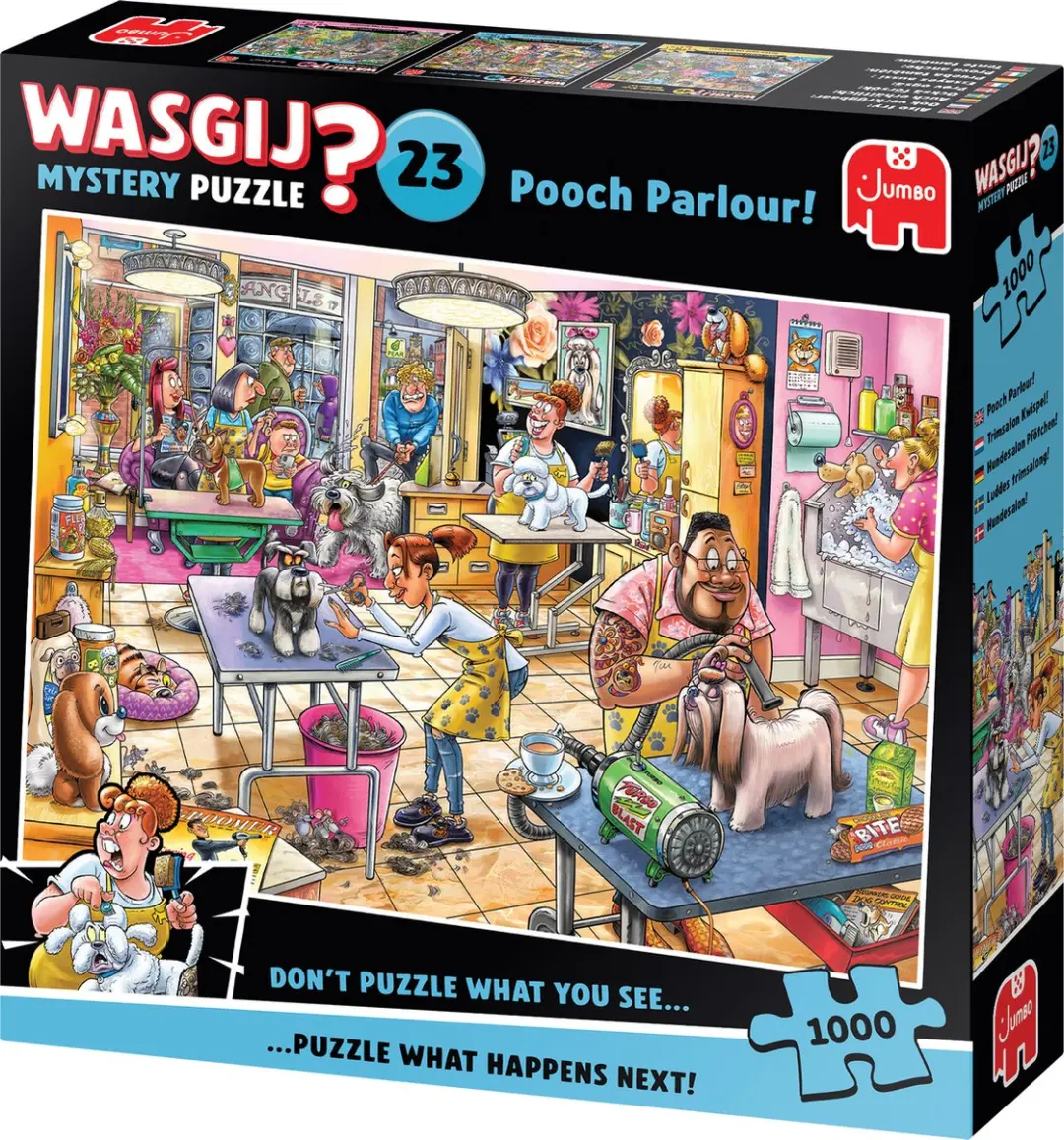 Jumbo Wasgij Mystery 23 Trimsalon Kwispel! Legpuzzel 1000 Stuks