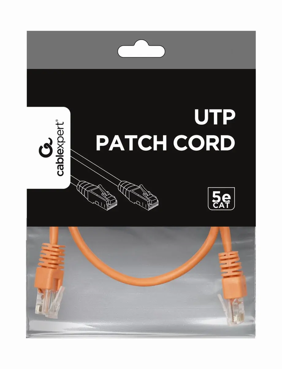 Cablexpert UTP Cat5E Patchkabel 0,5m - Oranje