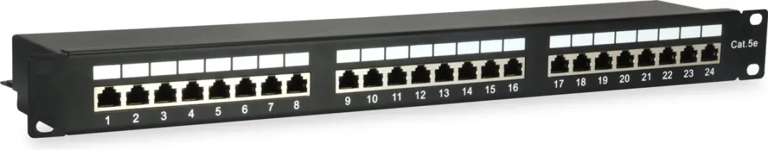 Equip Patchpanel 24x RJ45 Cat5e 19" 1HE