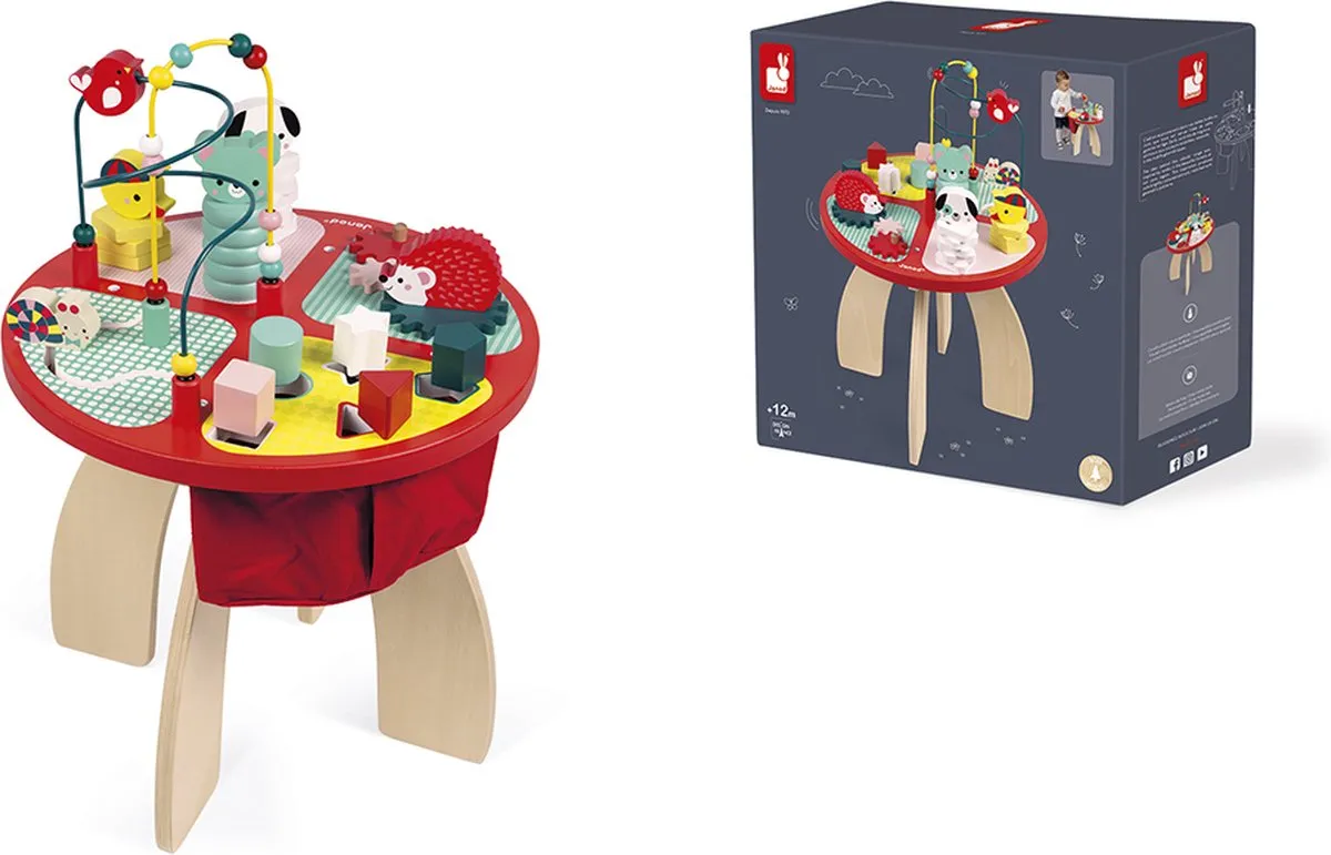 Janod Baby Forest Houten Activiteitentafel